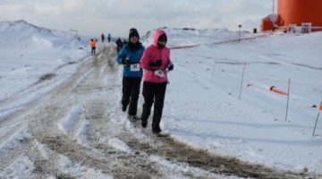 Hallinan joins the Seven Continents Club